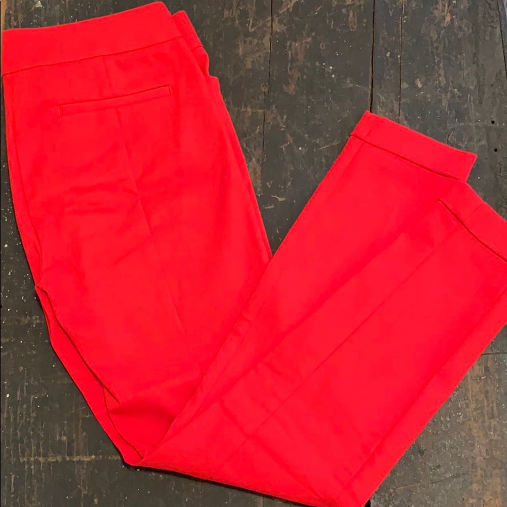 Red LOFT trousers